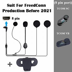 Гарнітура FreedConn T-COM Аксесуар для мотоциклетного шолома Bluetooth Система synthetic.ua - Фото 1