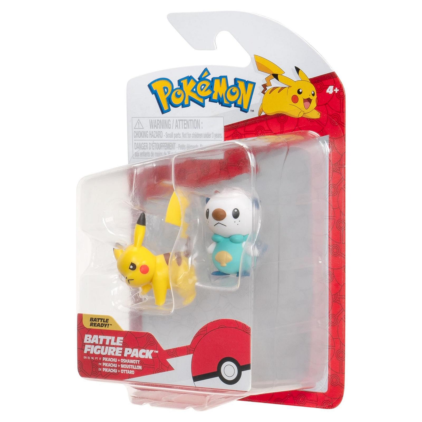 Фігурки Бойові Pokemon Oshawott & Pikachu #4 W6, фото №3