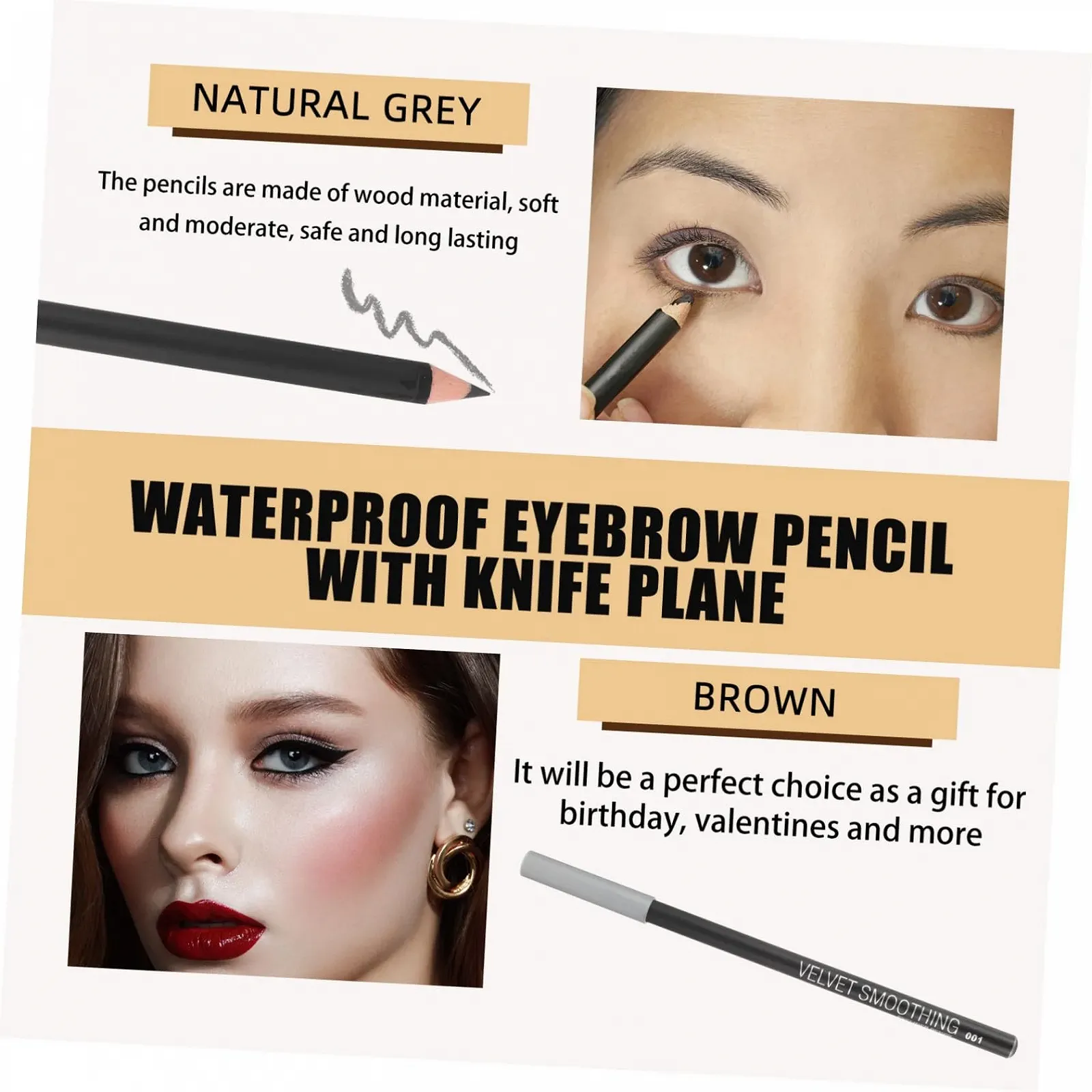 Карандаш для глаз Gogogmee Черный, фото №6 Карандаш для глаз Gogogmee Черный, фото №6