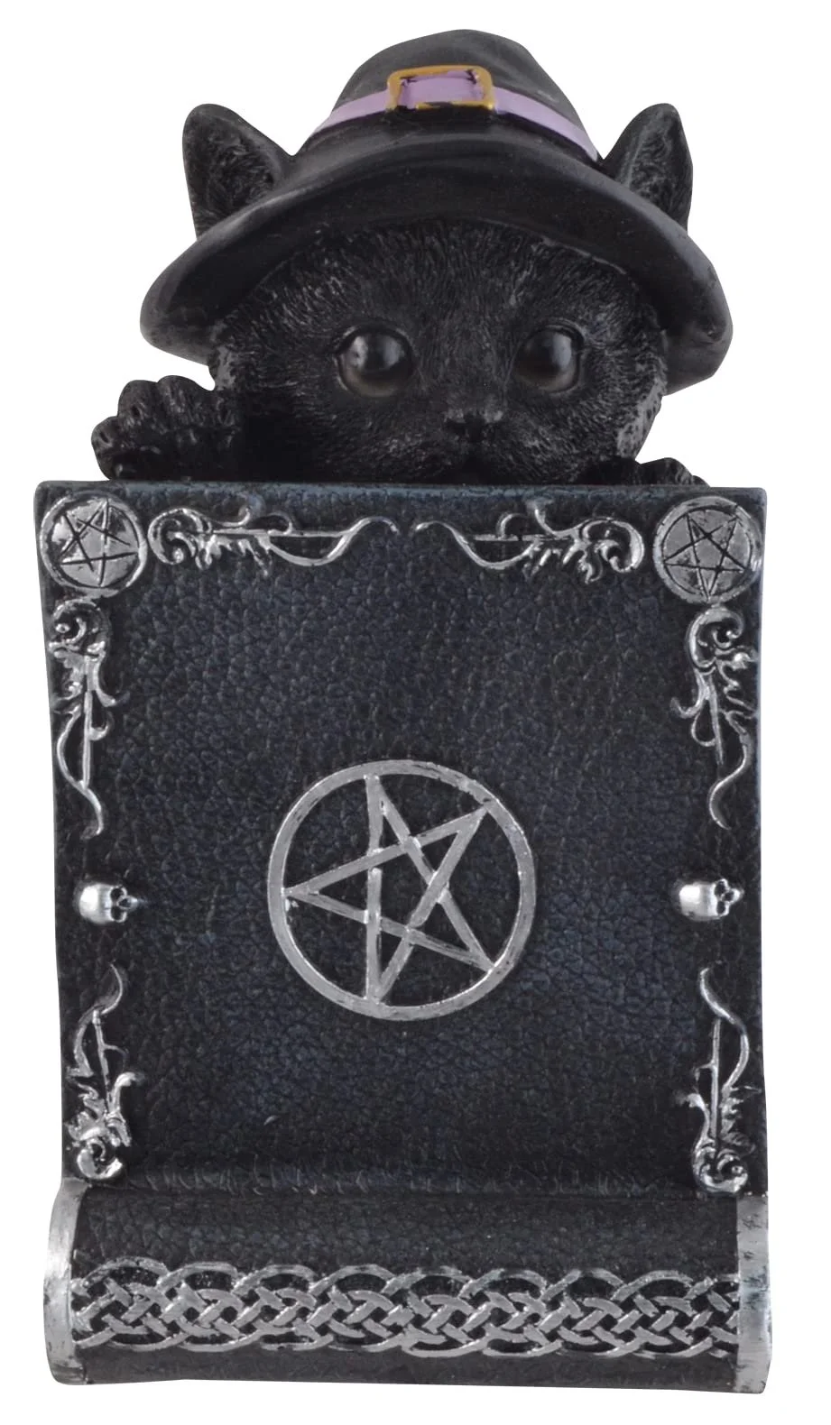 Держатель для книг VOGLER Ведьмины коты в шляпе 1 пара Черный Фарфор, фото №4 Держатель для книг VOGLER Ведьмины коты в шляпе 1 пара Черный Фарфор, фото №4