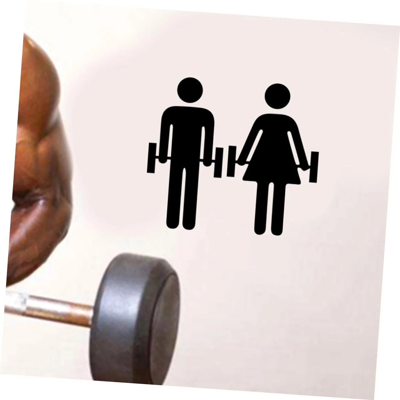 Наклейка на стену UPKOCH Фитнес для спортзала 3 штуки, фото №7