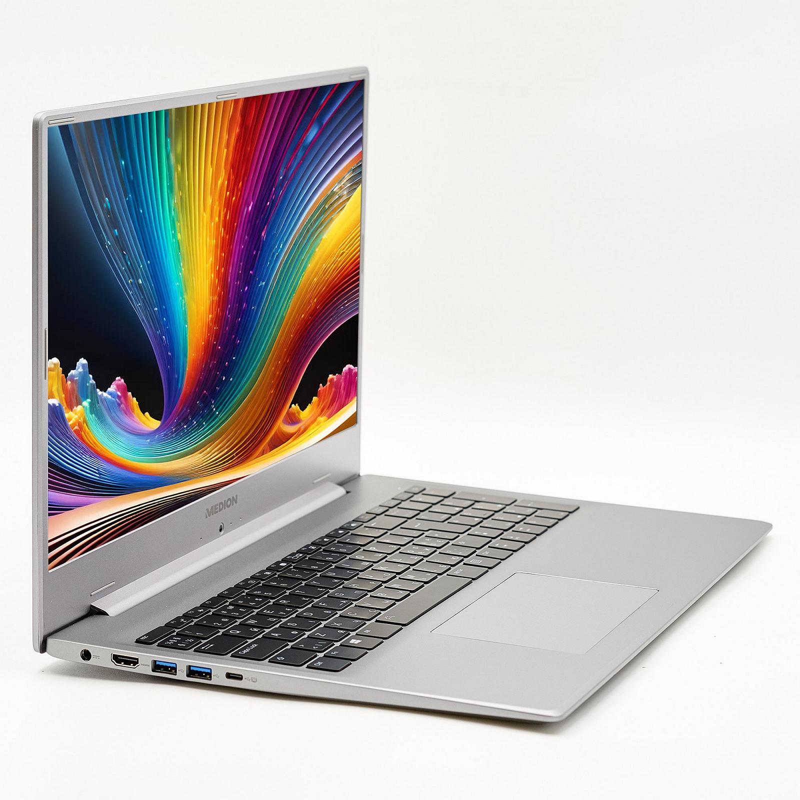 Ноутбук 17,3" Medion (Lenovo Group) Akoya S17413 Intel Core i7-1255U RAM 32 ГБ SSD 1 ТБ Intel Iris Xe Graphics Метал Win11 (4471), фото №2
