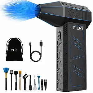 Електричний повітродувка  EUKI 3-Speed 150,000 rpm 6000 mAh USB Quick Charge - Фото 1