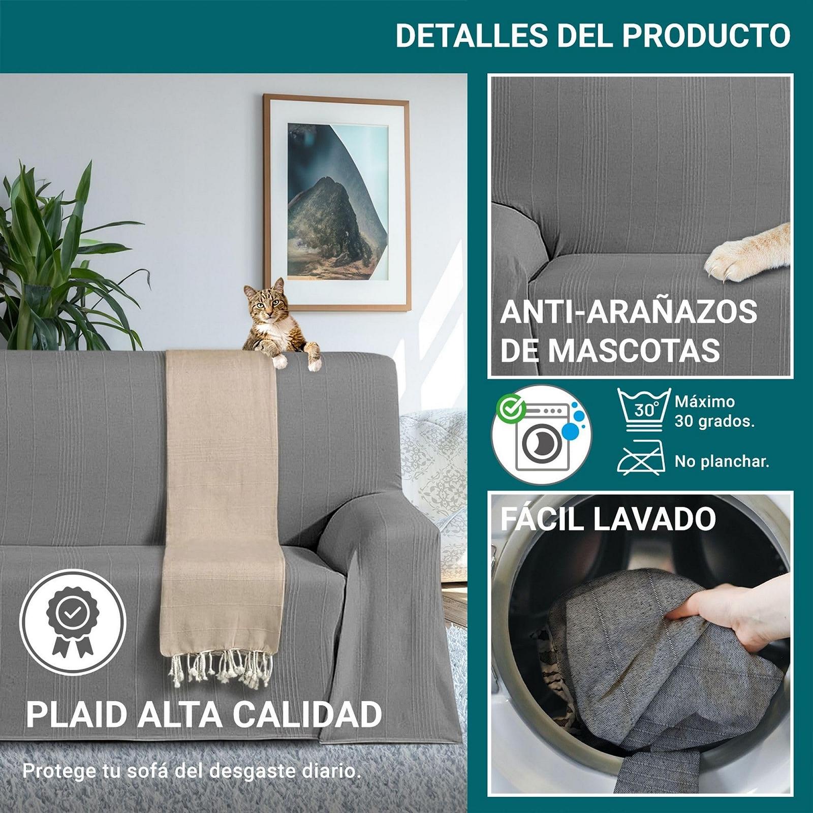 Покрывало ECOMMERC3 Многоцелевое 180 x 260 см Угольный, фото №4