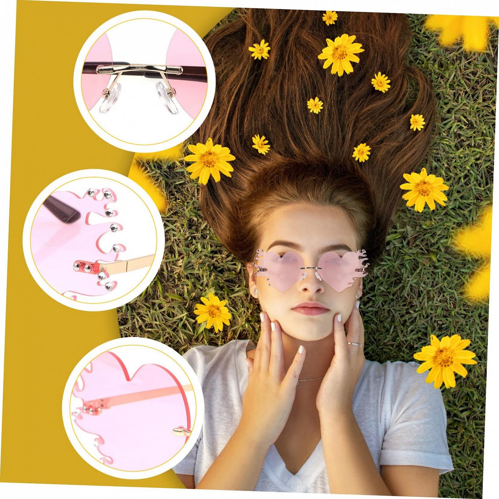 Солнцезащитные очки (4 шт. в упаковке) PACKOVE Trendy, Вечерние аксессуары, фото №3