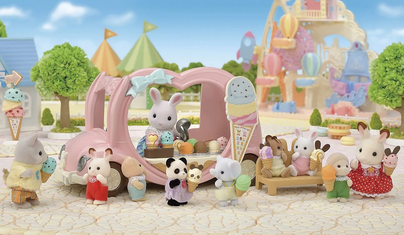 Игровой набор Sylvanian Families Ice Cream 5651, фото №3 Игровой набор Sylvanian Families Ice Cream 5651, фото №3