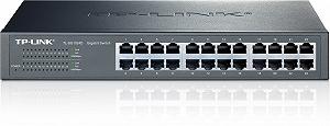 Коммутатор TP-LINK TL-SG1024D 24хGE металу столовий/монтаж у стійку - Фото 1