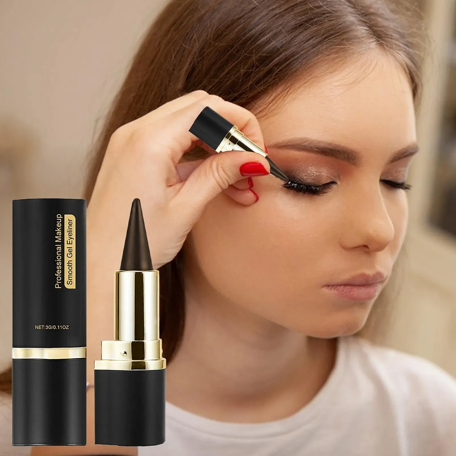 Карандаш Водостойкий, кремовая, фото №6