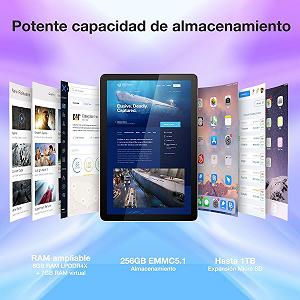 Планшет 10.1" Full HD DOOGEE T10 PRO 8+7/256Gb 4G 2-SIM Android 14 8580 mAh Серый synthetic.ua - Фото 1