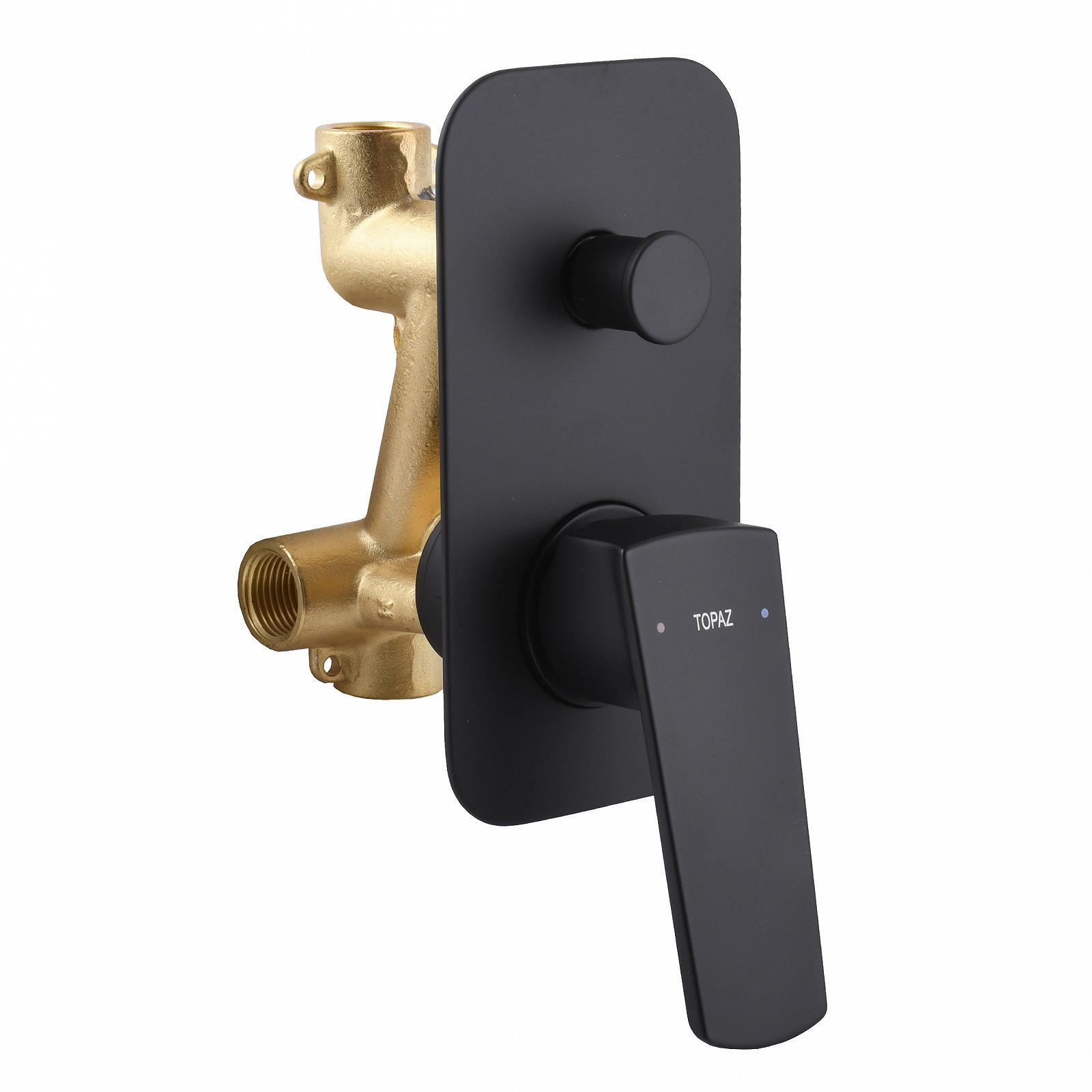 Змішувач для ванни вбудований TOPAZ LEXI TLG 21202-H21-BL, фото №7 Змішувач для ванни вбудований TOPAZ LEXI TLG 21202-H21-BL, фото №7