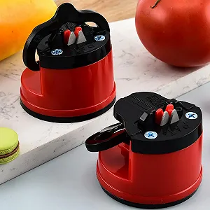 Точило для ножів та ножиць з присоскою портативне synthetic.ua - Фото 1