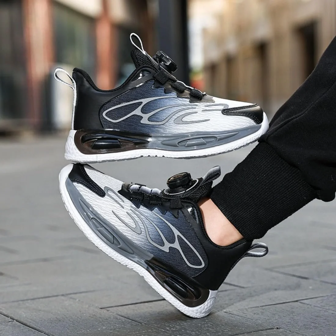 Кроссовки детские для помещений, теннисные, для активного отдыха, для бега, спортивные, дышащие, фото №2