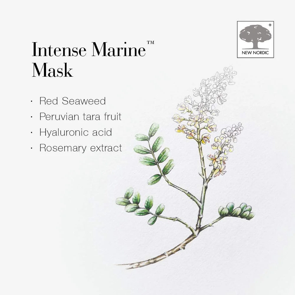 Маска для обличчя New Nordic Ltd Intense marine, фото №3 Маска для обличчя New Nordic Ltd Intense marine, фото №3