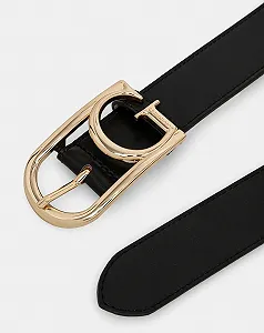 Ремінь жіночий Guess Evaine BW9200-P5135-BLA / M / Чорний synthetic.ua - Фото 1