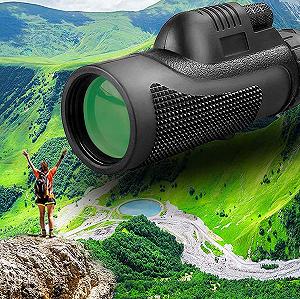 Монокуляр DERBUT Hochleistungs-Sichtteleskop Fotografie-Сoптимально 40x60 з високим збільшенням з тримачем для смартфона і штативом synthetic.ua - Фото 1