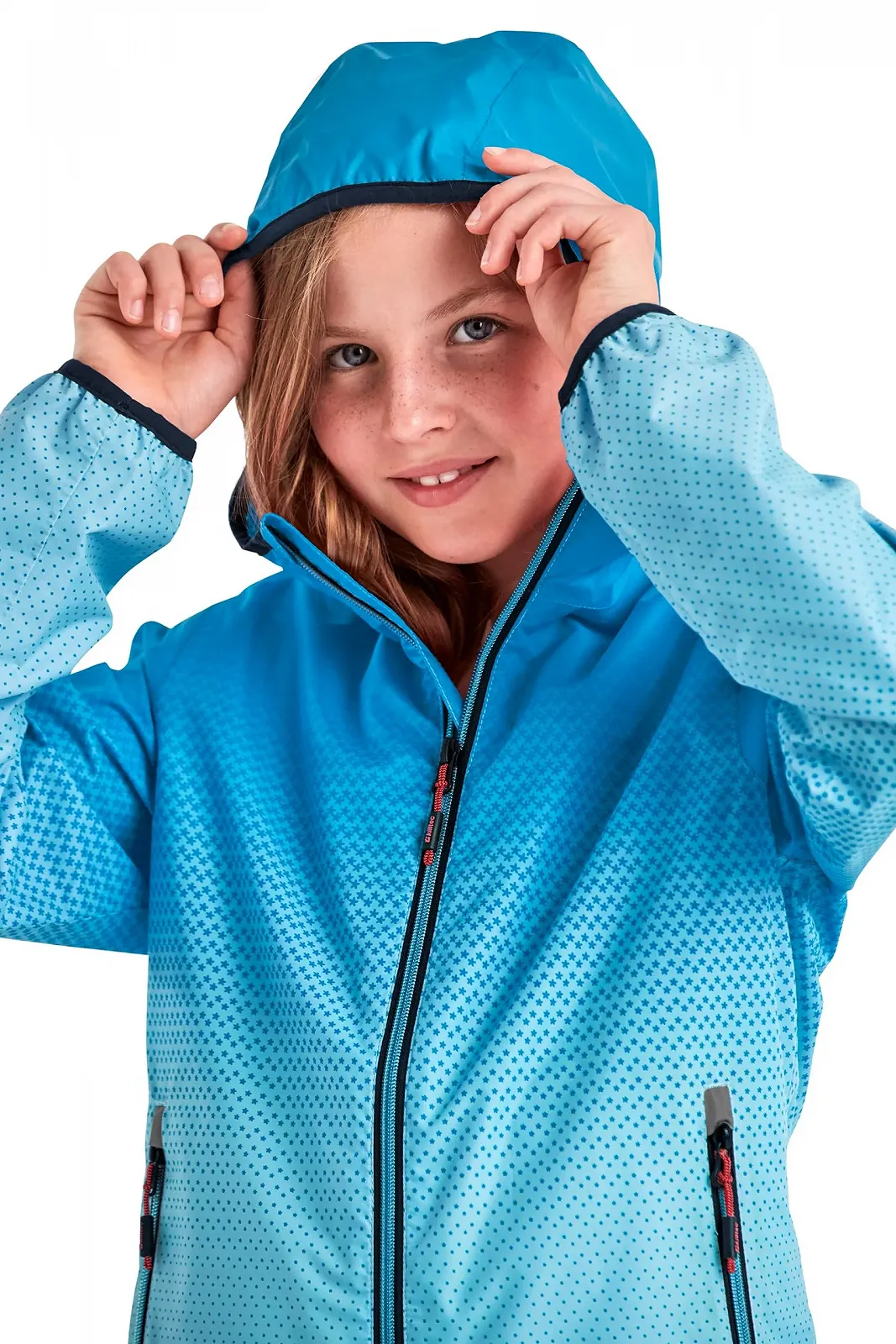 Куртка Killtec Lyse Grls Функциональная куртка / Дождевик с капюшоном, упаковываемый, фото №5