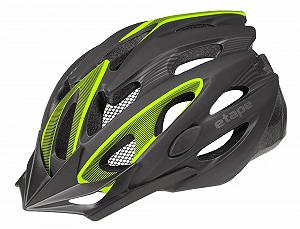 Шолом спортивний Etape 1908316 S/M (55-58 см) Чорно-жовтий матовий - Фото 1