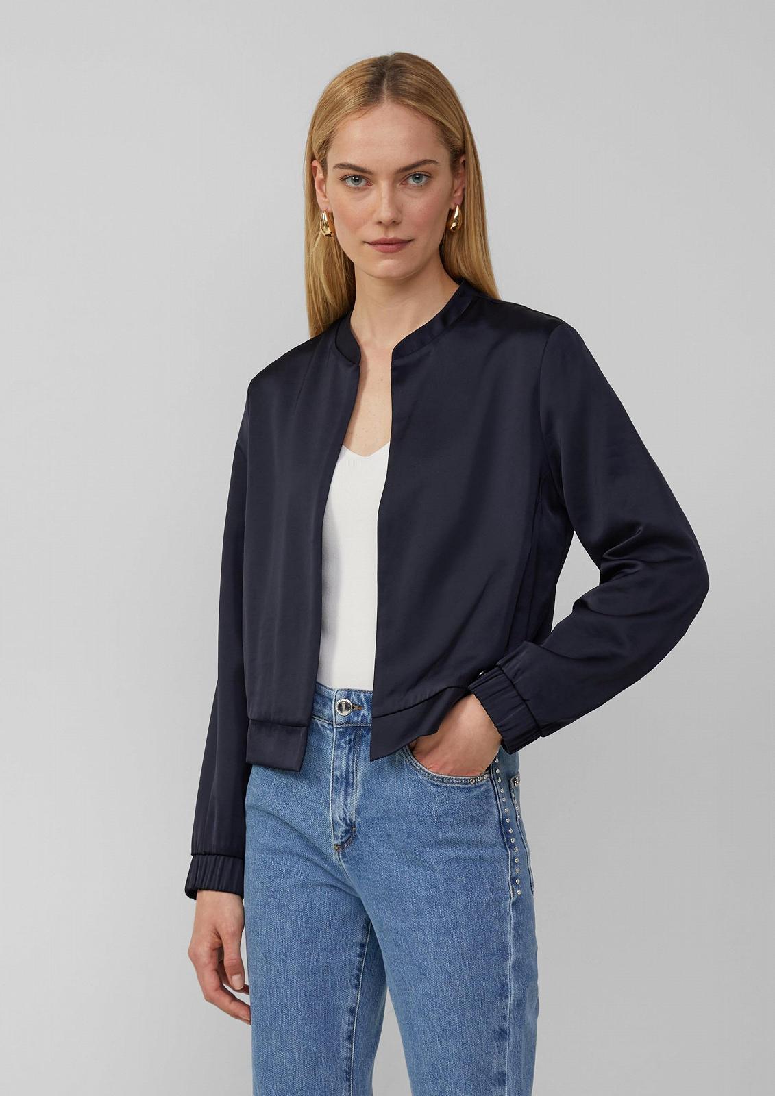 Куртка s.Oliver BLACK LABEL Блузон с эластичной талией, фото №4