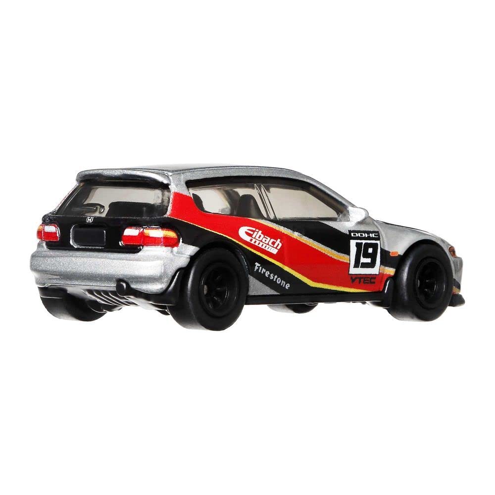 Гоночний автомобіль Mattel Hot Wheels Premium Real Riders Boulevard Honda Civic EG Custom Version No. 40, фото №3