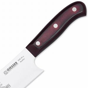 Набір ножів Giesser PremiumCut Rocking Chef 2 предмети: кухарський ніж 20 см, ніж для чищення овочів 10 см, Micarta, червоний, нержавіюча сталь synthetic.ua - Фото 1