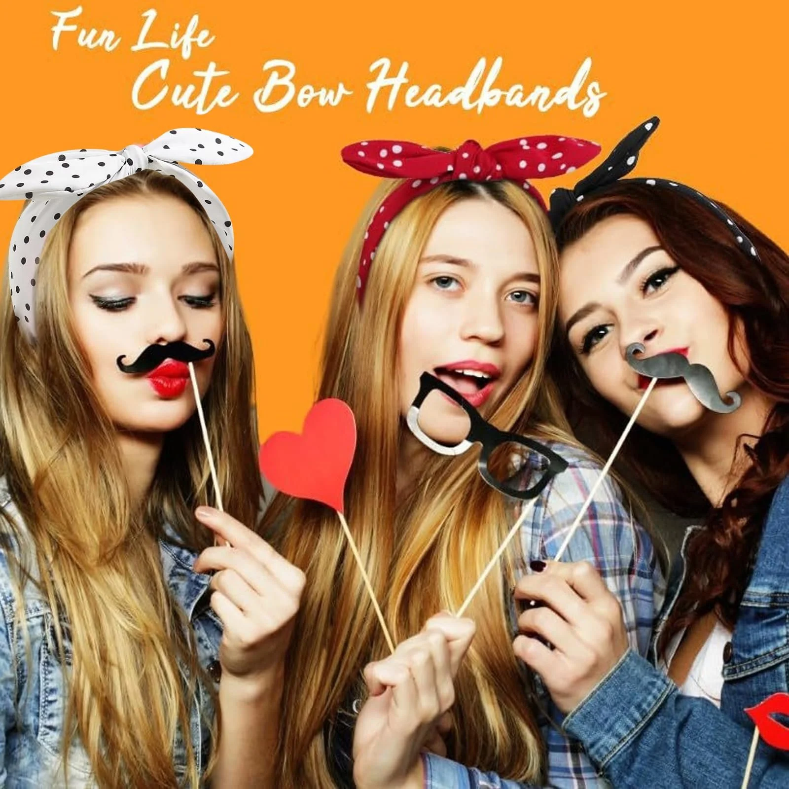 Набір обручів на голову для жінок, фото №6