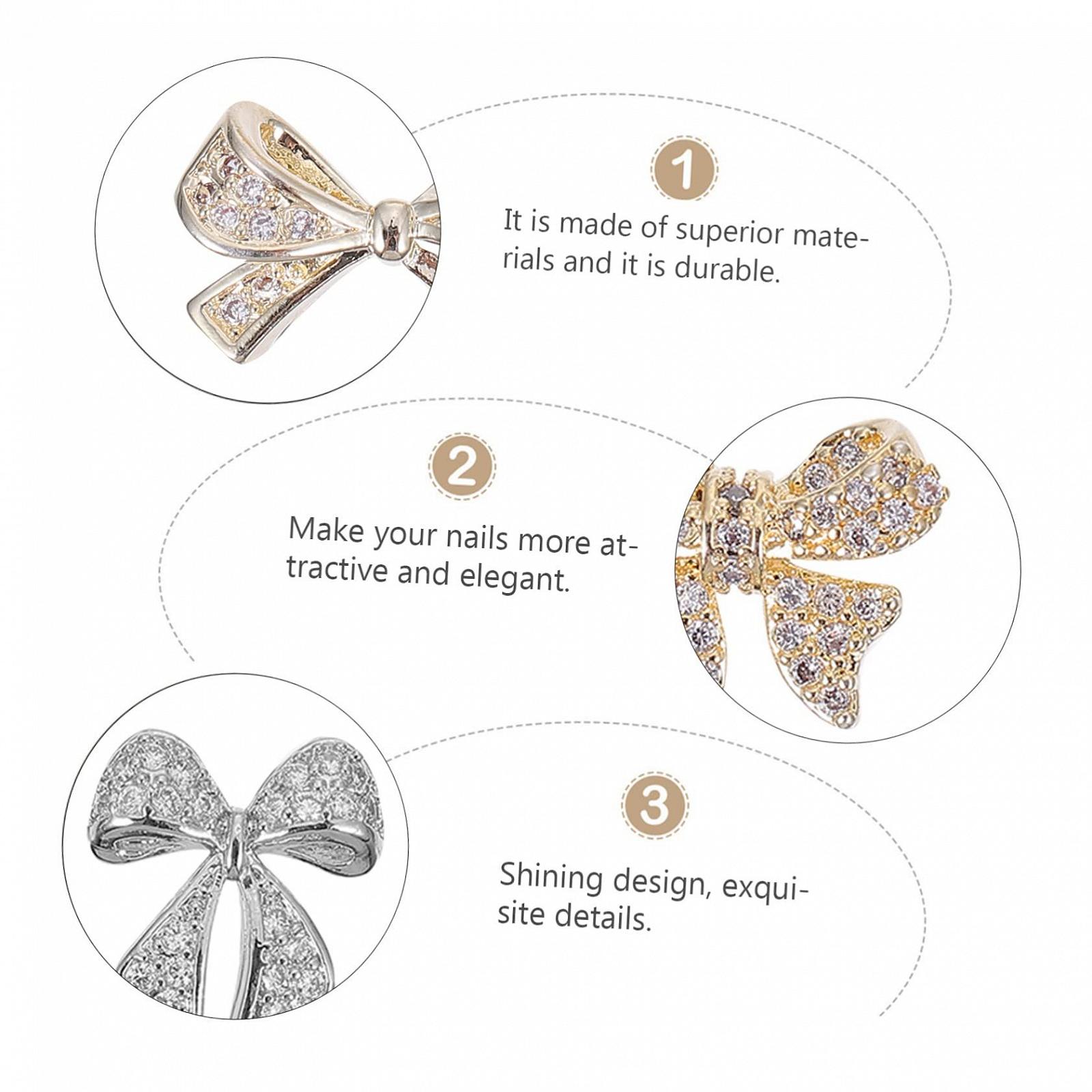 Стрази для нігтів DIY прикраси для манікюру, наклейки, фото №3