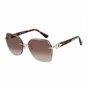 Безрамкові сонцезахисні окуляри ZENOTTIC великі oversized геометричні з діамантовим - Фото 1