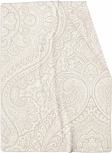 Покрывало Biederlack Swinging Paisley Хлопковая смесь Белый Размер 150 x 200 см - Фото 1