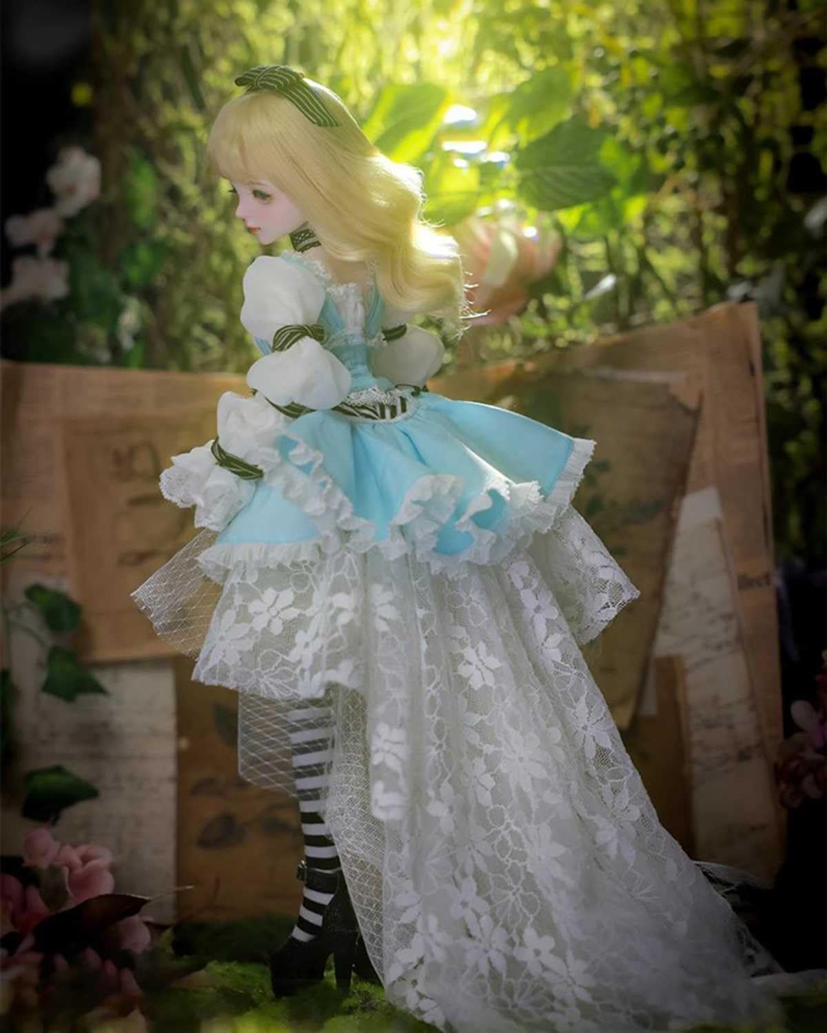 Кукла WENCY BJD 1/4 SD Handmade Dolls BJD Doll DIY Toys с полным набором одежды, обувью, париком и макияжем для девочек от 6 лет на день рождения и Новый год, фото №9