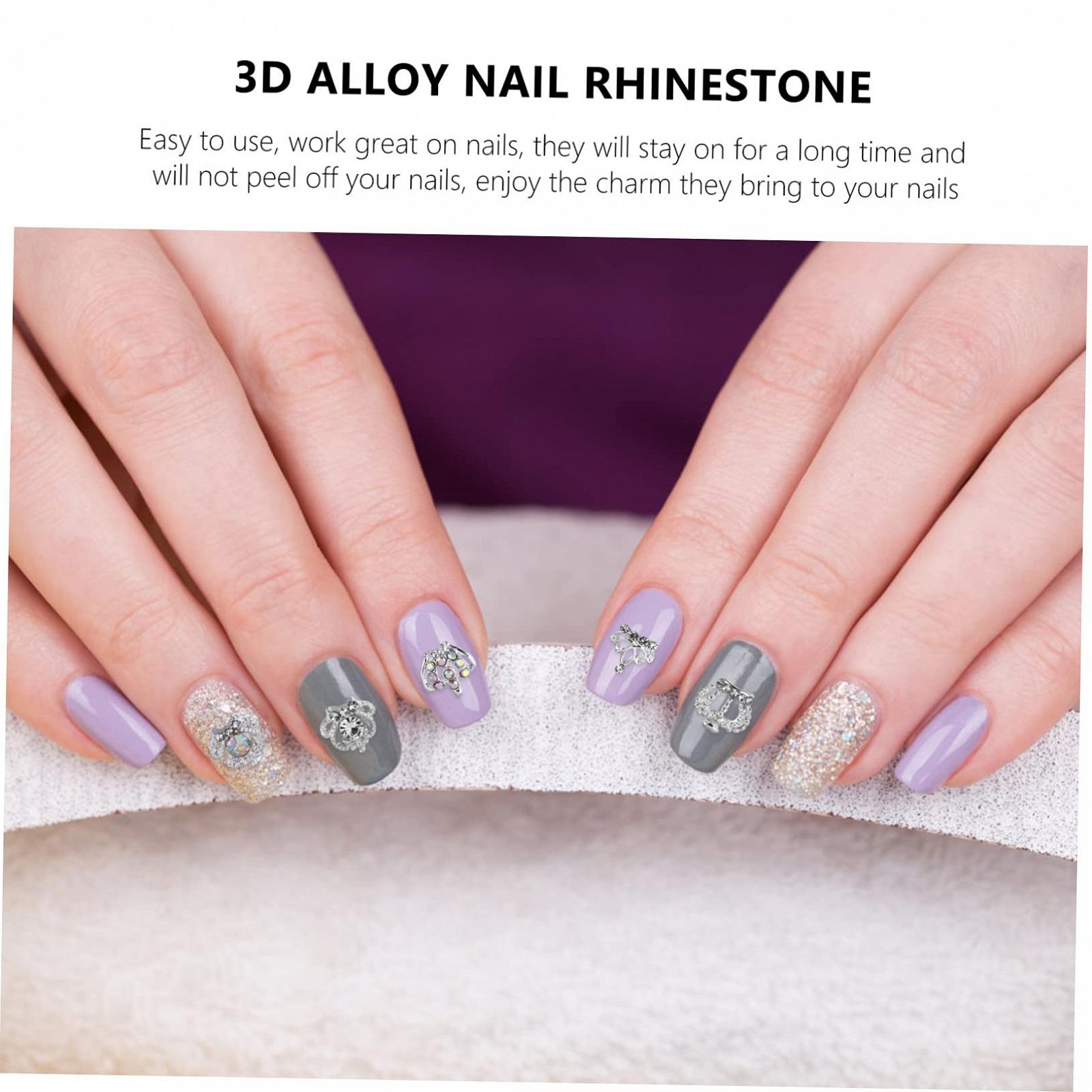 Украшения для ногтей Металл Корона 100 шт., фото №7