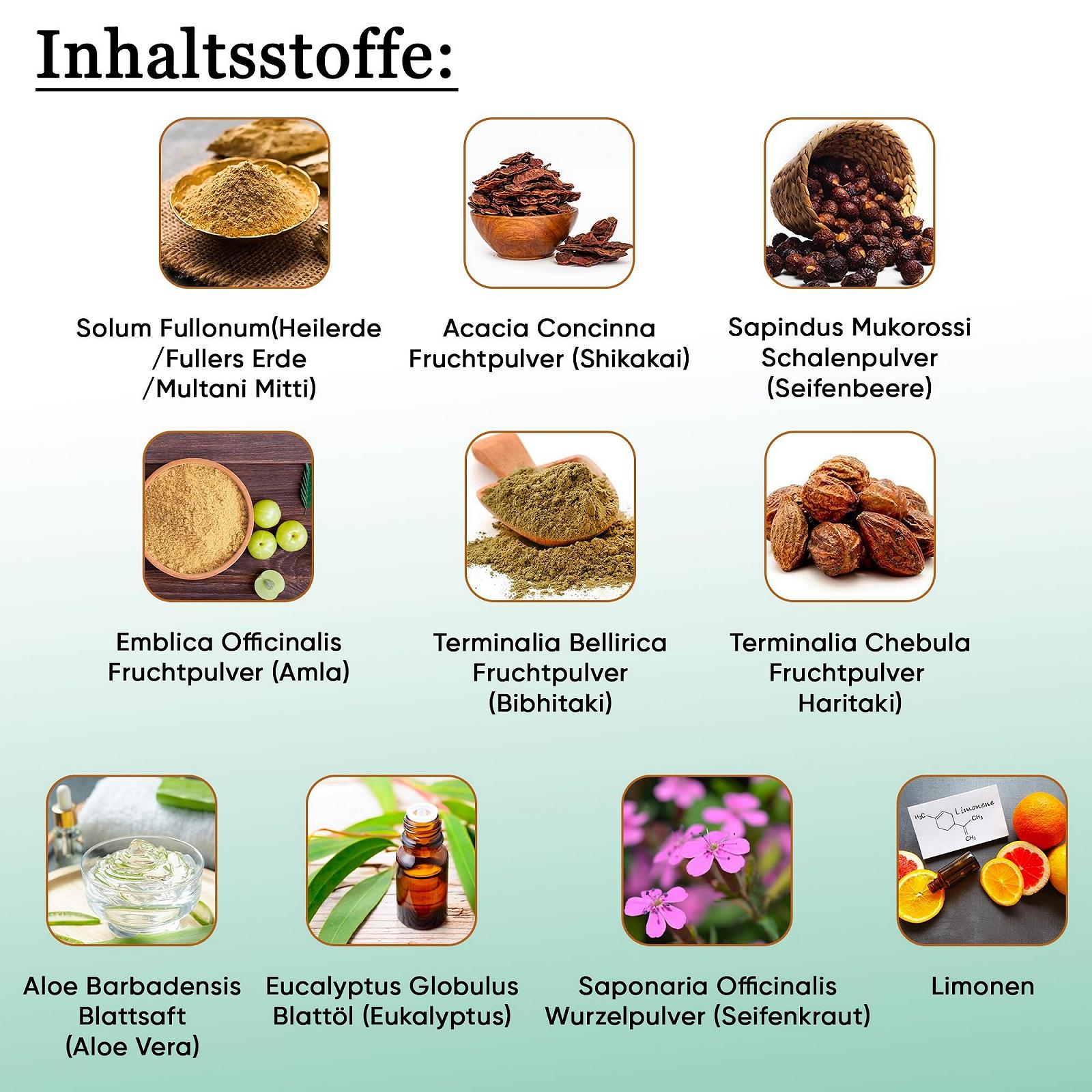 Порошок для душу ELIAH SAHIL Organic Eucalyptus 90 г, фото №3