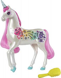 Фигурка Сияющий Единорог Barbie Dreamtopia GFH60 - Фото 1