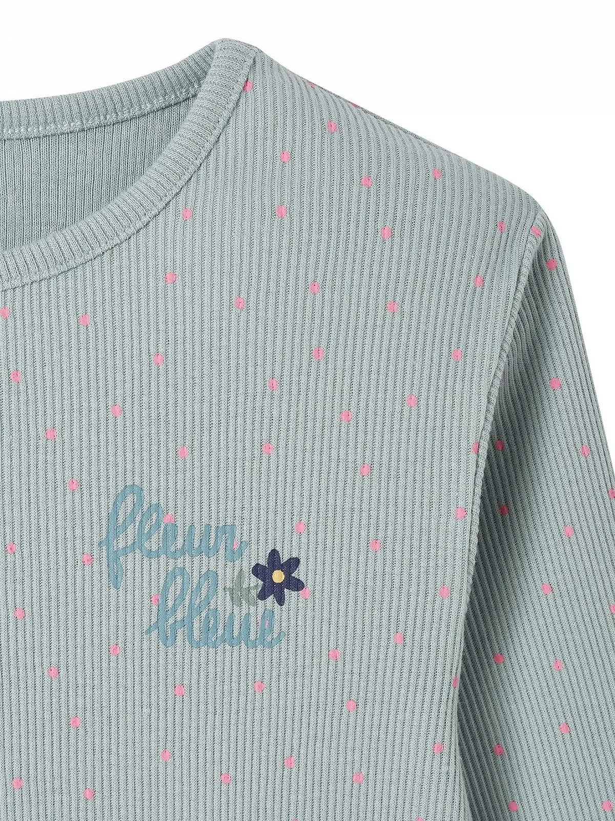 Комплект дитячих піжам в рубчик, 2 шт. VERTBAUDET, фото №5 Комплект дитячих піжам в рубчик, 2 шт. VERTBAUDET, фото №5