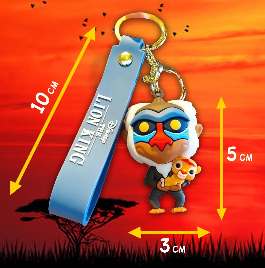 Брелок Rafik The Lion King на рюкзак, ключи, 5 см, фото №2