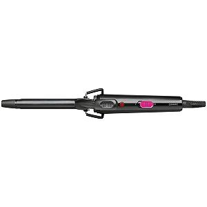 Плойка Rowenta CF2119 16 мм керамічне покриття термоізольований наконечник 360° поворотний шнур чорний/рожевий чорний/червоний synthetic.ua - Фото 1