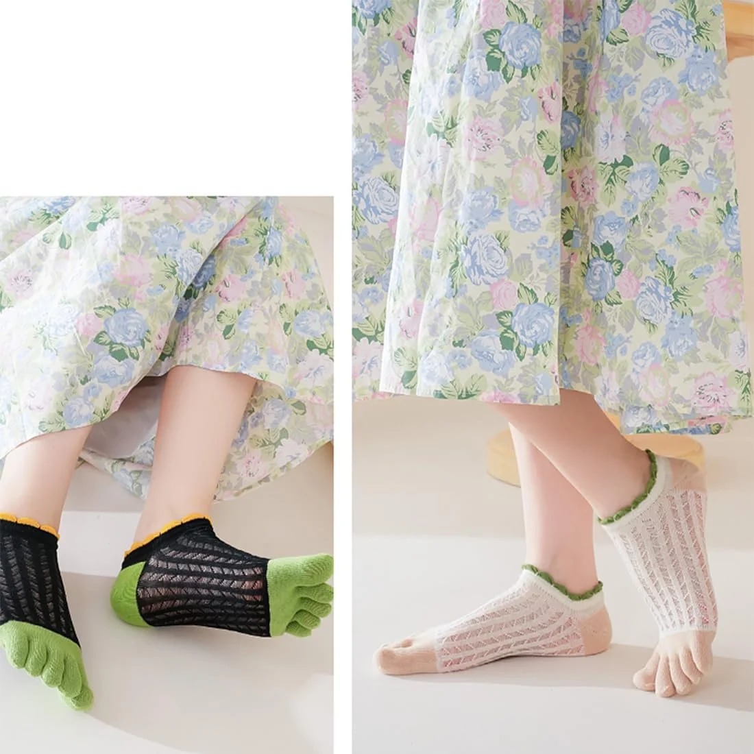 Жіночі шкарпетки для пальців ніг Бавовна Спортивні 5 пар, фото №7 Жіночі шкарпетки для пальців ніг Бавовна Спортивні 5 пар, фото №7