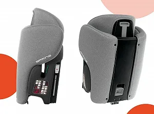 Портативне автокрісло Nurse Spring i-Size / 100-150 см / 4-12 років / Isofix / Сірий колір synthetic.ua - Фото 1