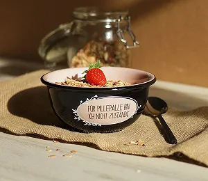 Миска для хлопьев Geda Labels Керамика, эмалированный вид, 600 мл synthetic.ua - Фото 1