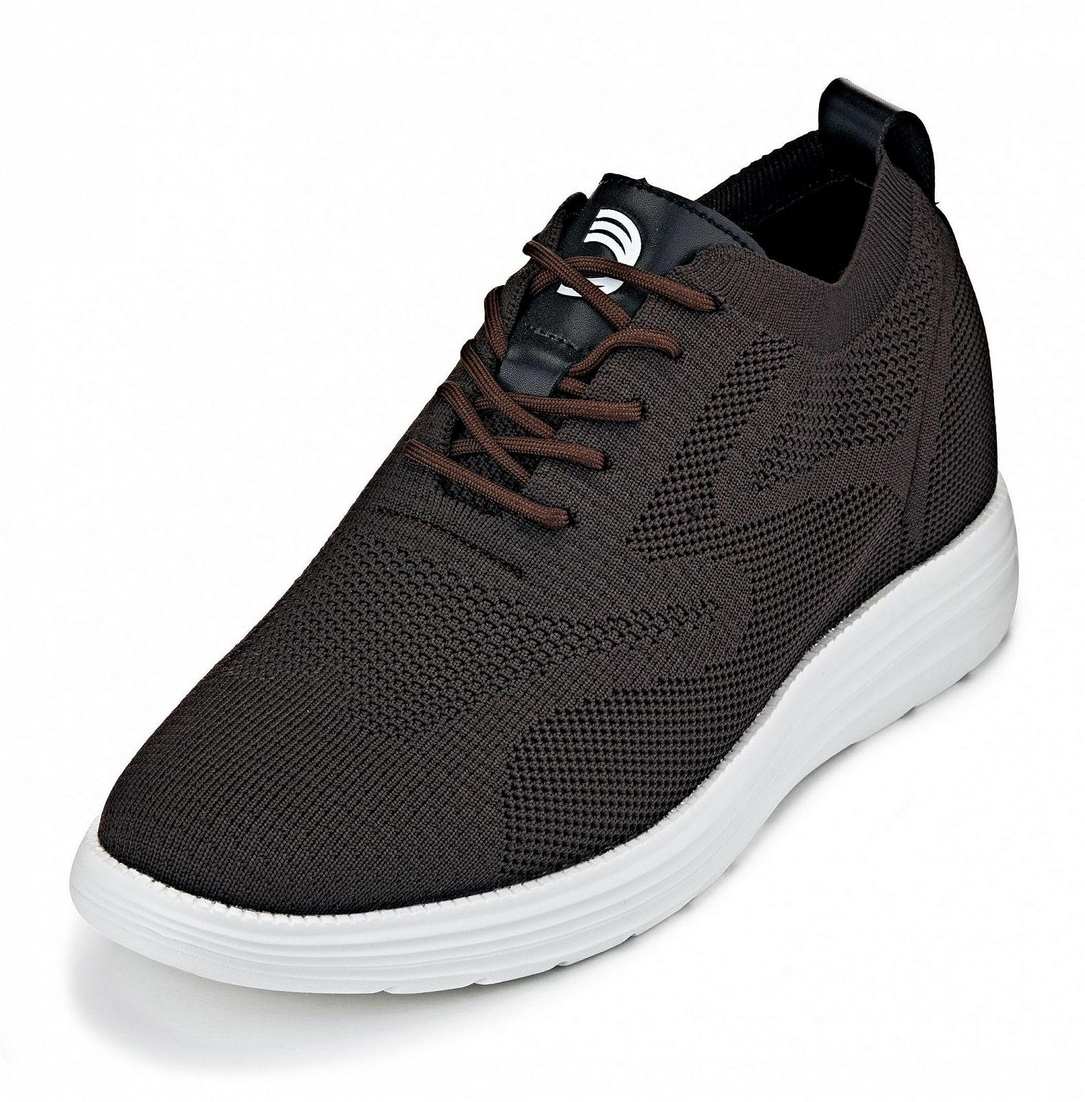 Кросівки CALTO Чоловічі Збільшуючі зріст Невидимі Легкі Спортивні на шнурівці - 7 см, фото №1