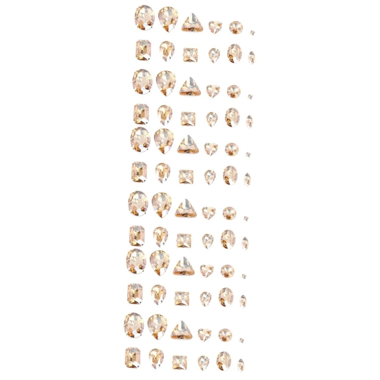 Стрази Крапля SEWACC Kristallkrallen 150 шт, фото №1