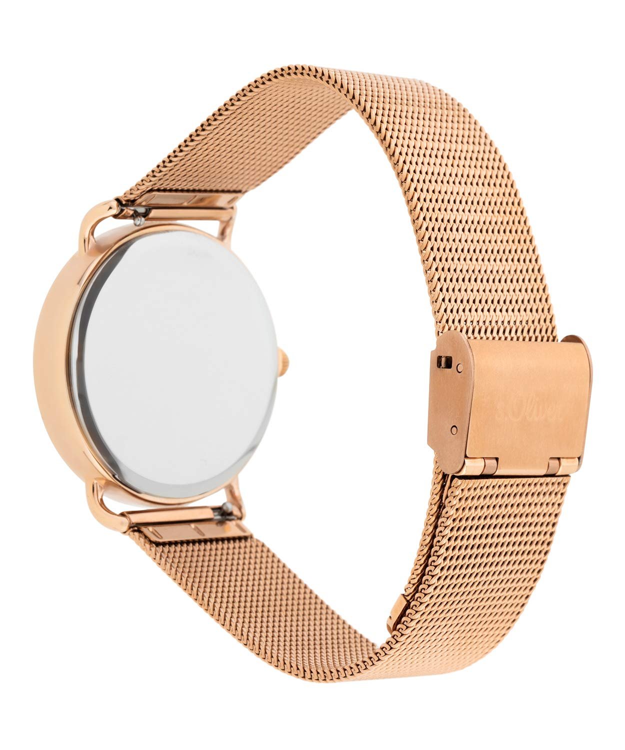 Часы s.Oliver Женские Аналоговые Кварцевые SO-3713-MQ Ремешок из нержавеющей стали, фото №4