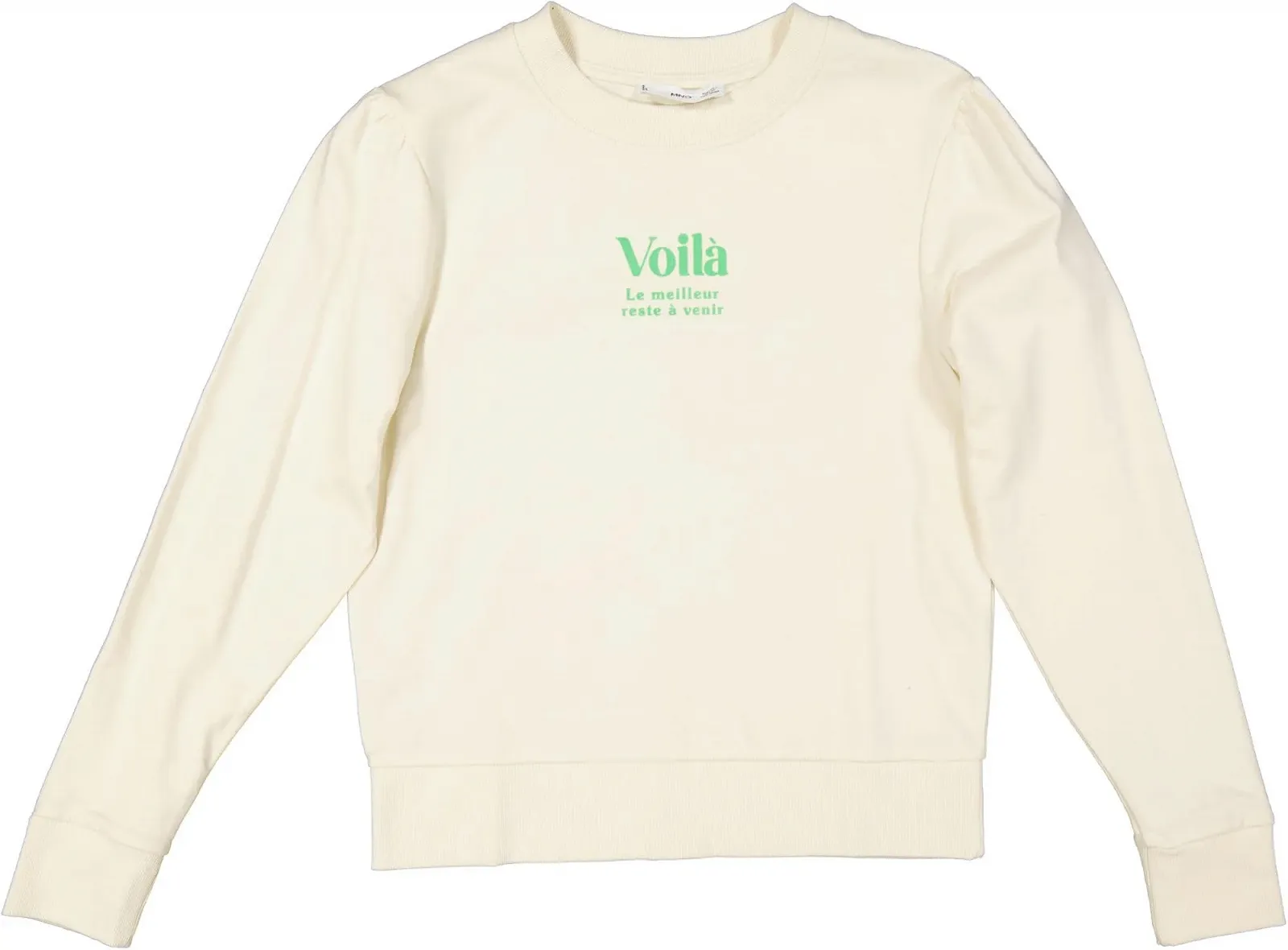 Свитшот Mango Pstvoila Женский Кремовый, фото №5 Свитшот Mango Pstvoila Женский Кремовый, фото №5