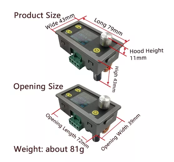 Знижуючий DC-DC перетворювач WZ5005E Аналог DPS5005 250Вт 50В 5А, фото №8