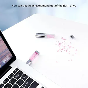 USB-накопичувач 32GB USB 2.0 Cute Pink Crystal Рожевий ціна на synthetic.ua - Фото 1 USB-накопичувач 32GB USB 2.0 Cute Pink Crystal Рожевий synthetic.ua - Фото 1