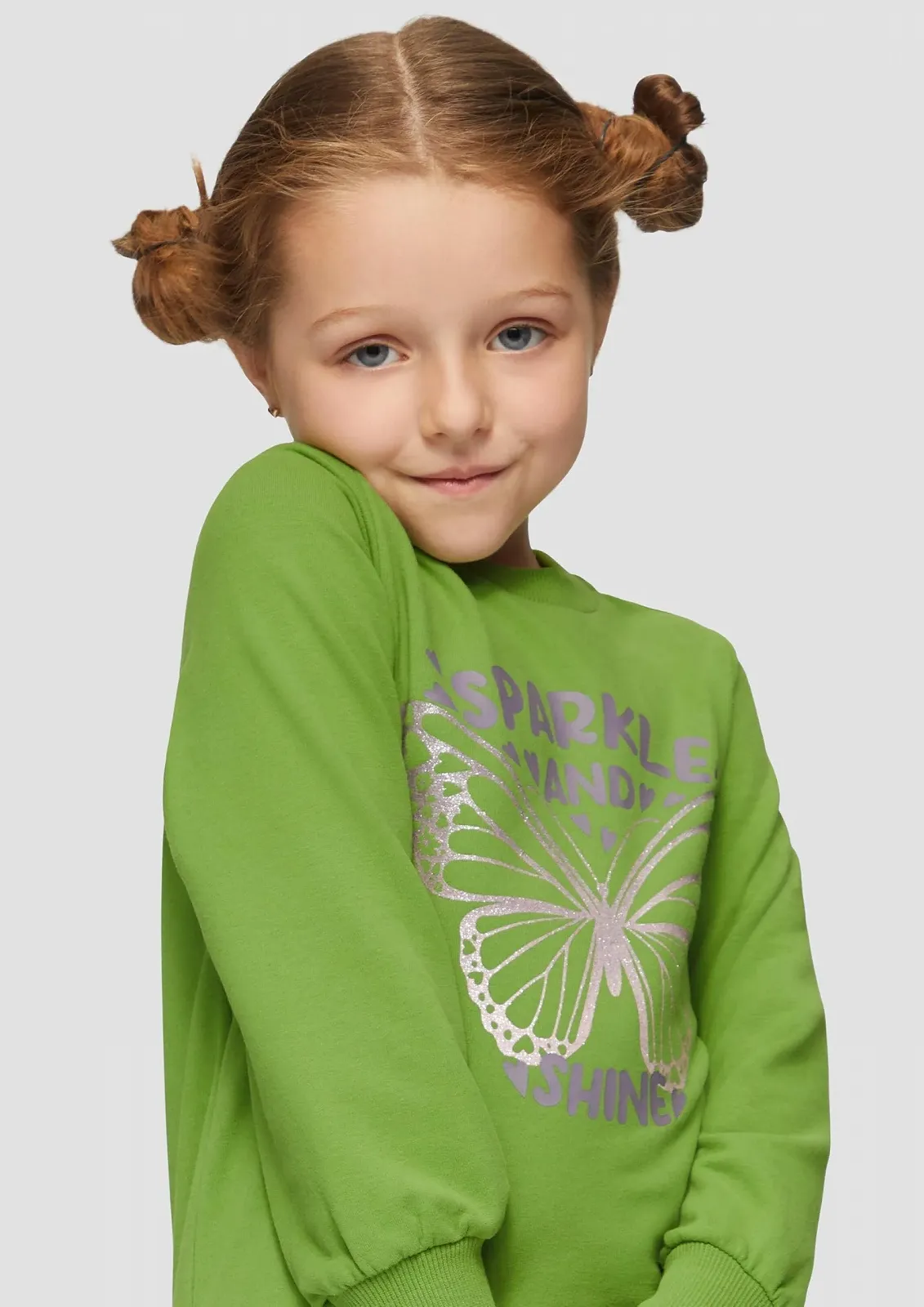 Свитшот s.Oliver с блестящим принтом, фото №2