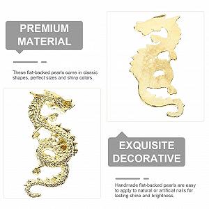 Підвіски для нігтів WOONEKY, 3D, тварини, знаки зодіаку, сріблясті synthetic.ua - Фото 1