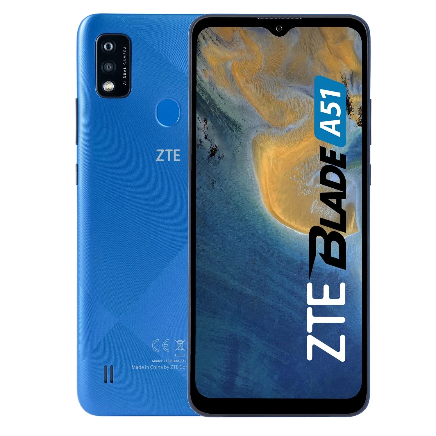 Смартфон ZTE Blade A51 6.52" 2/32GB Blue, фото №1