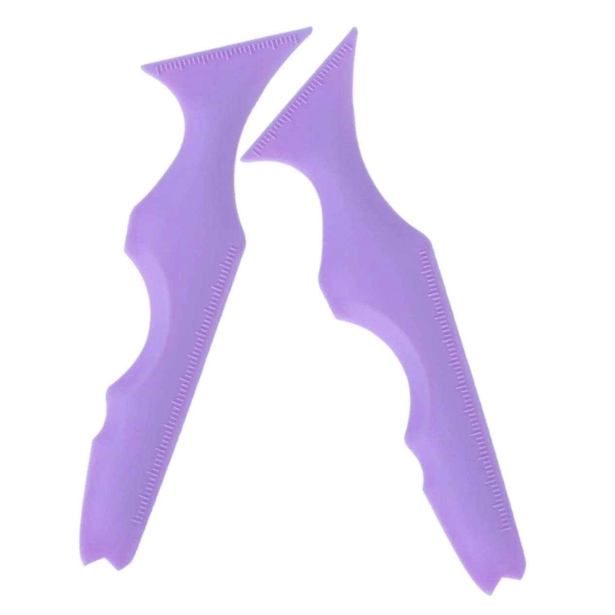 Трафареты для макияжа FRCOLOR 6 шт, силиконовые, для бровей, ресниц, формы для завивки, инструменты для подводки глаз, фото №7