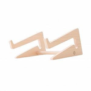 Деревянная Подставка для Ноутбука Эргономичная Стабильная Нескользящая для Стола и Домашнего Хозяйства Компактный Настольный Держатель для Ноутбуков Планшетов и Журналов Легкая Портативная Подставка для Ноутбука - Фото 1