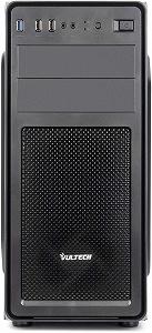 Корпус Vultech ATX VCO-A2699 / Midi-Tower / 1x120mm / USB 3.0 / без БЖ / Чорний synthetic.ua - Фото 1